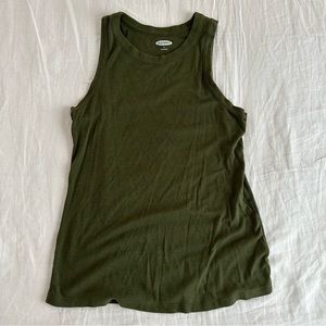 Old Navy women’s olive green tank top